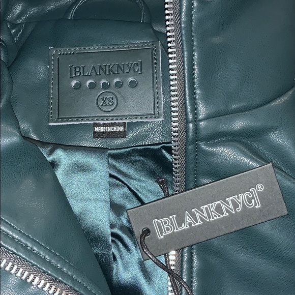NWT BlankNYC | Vegan Leather Moto Jacket - Picture 6 of 8